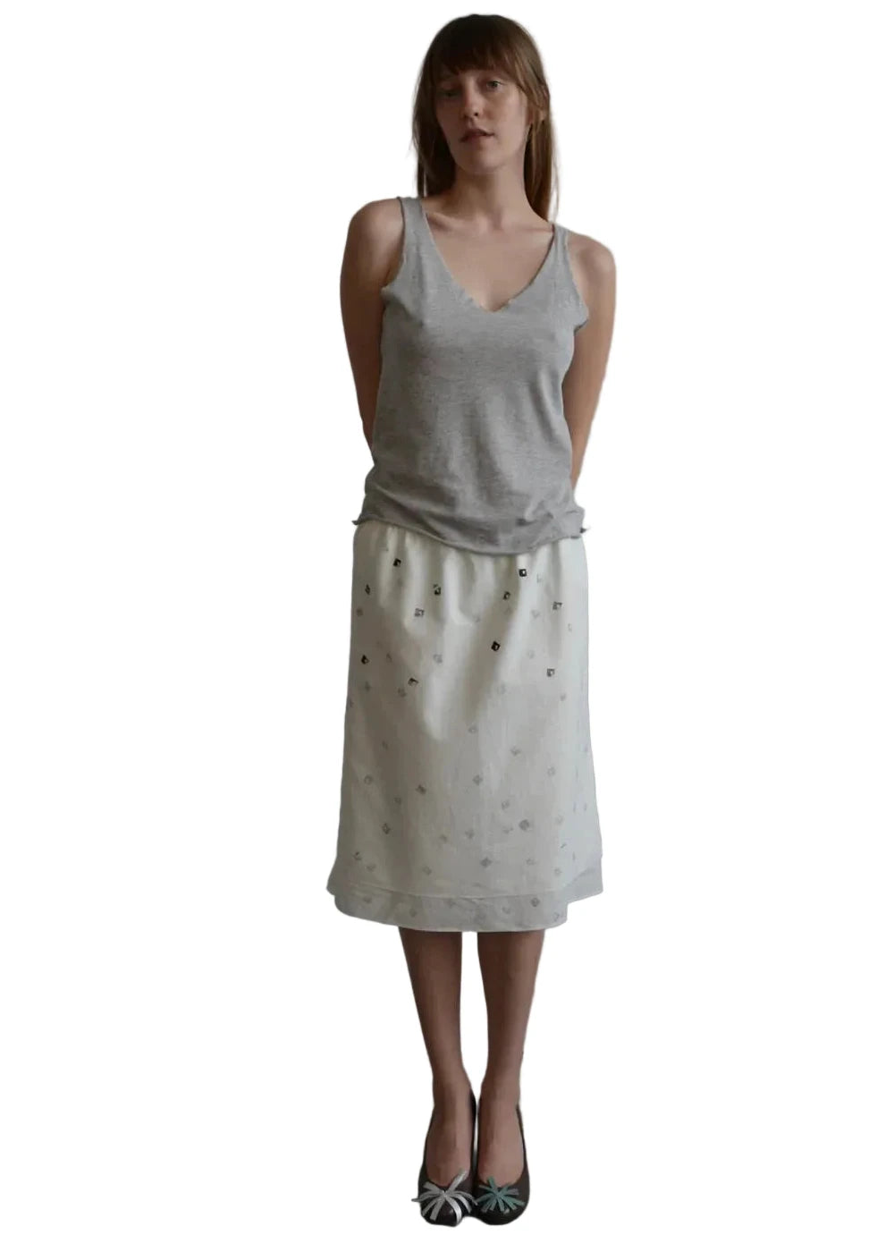 Everyone's Mother Dance Skirt in Cloud