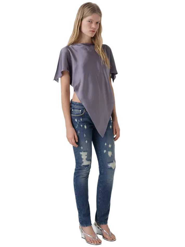 Gimaguas Trikon Top in Grey