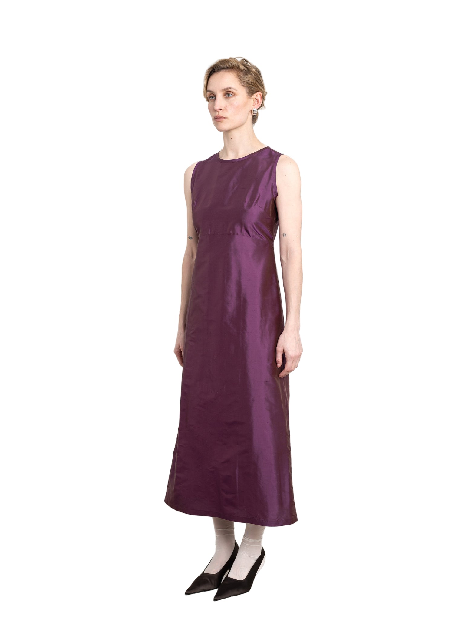 Cawley Erika Dress in Plum