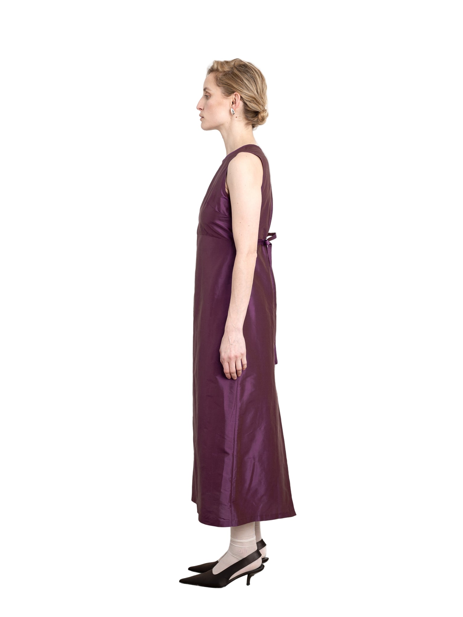 Cawley Erika Dress in Plum
