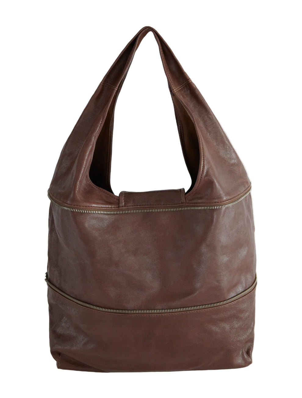 Paloma Wool Riba Zip Bag in Brown