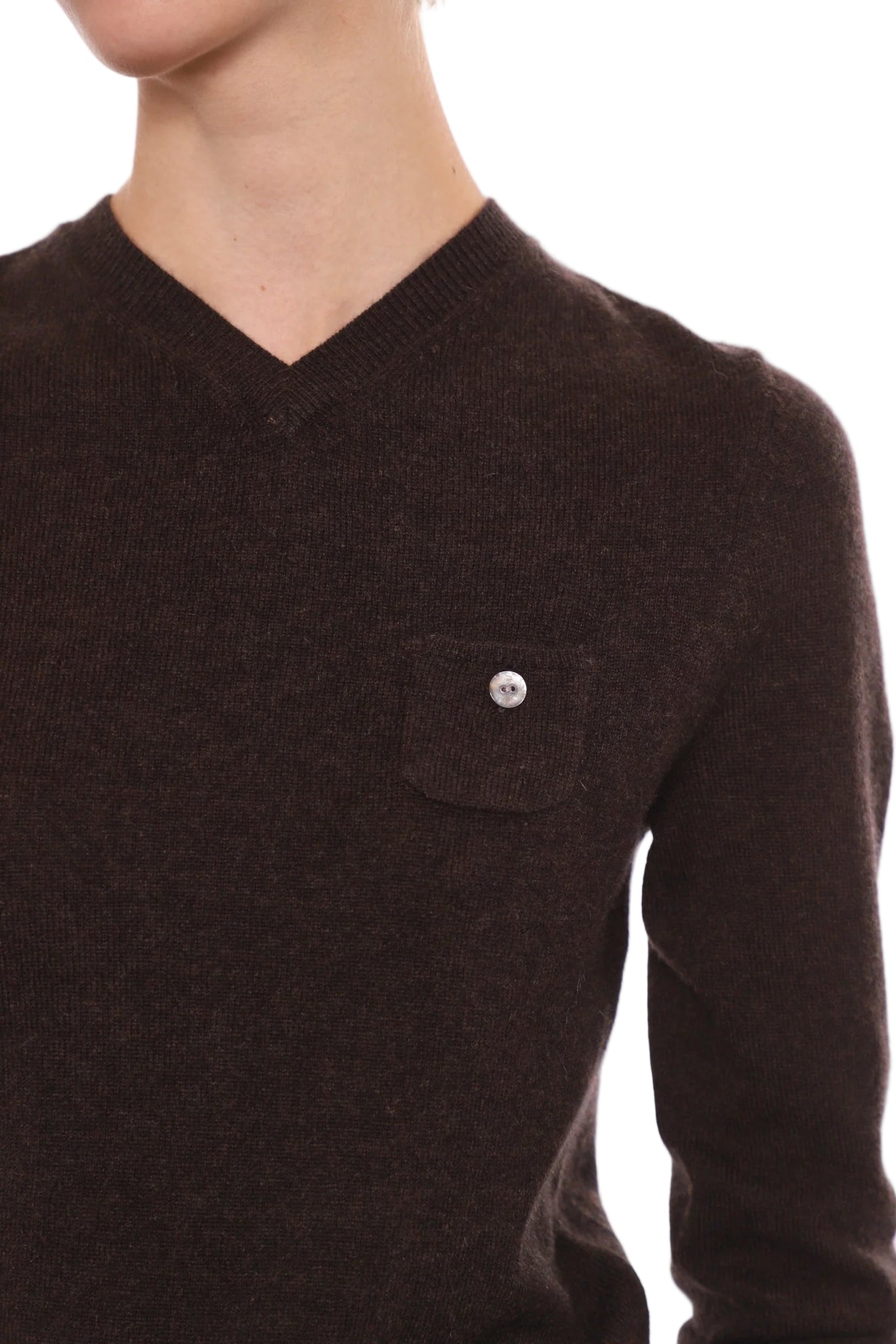 Sandy Liang Bisky Sweater in Brown