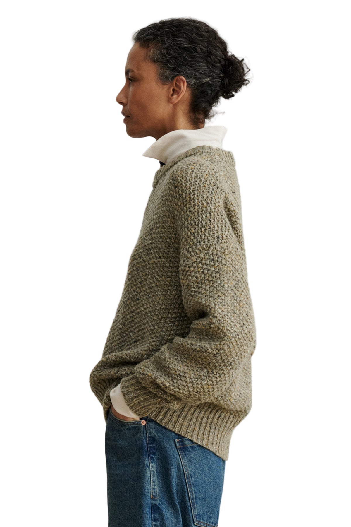 Rachel Comey Prescot Sweater in Stone