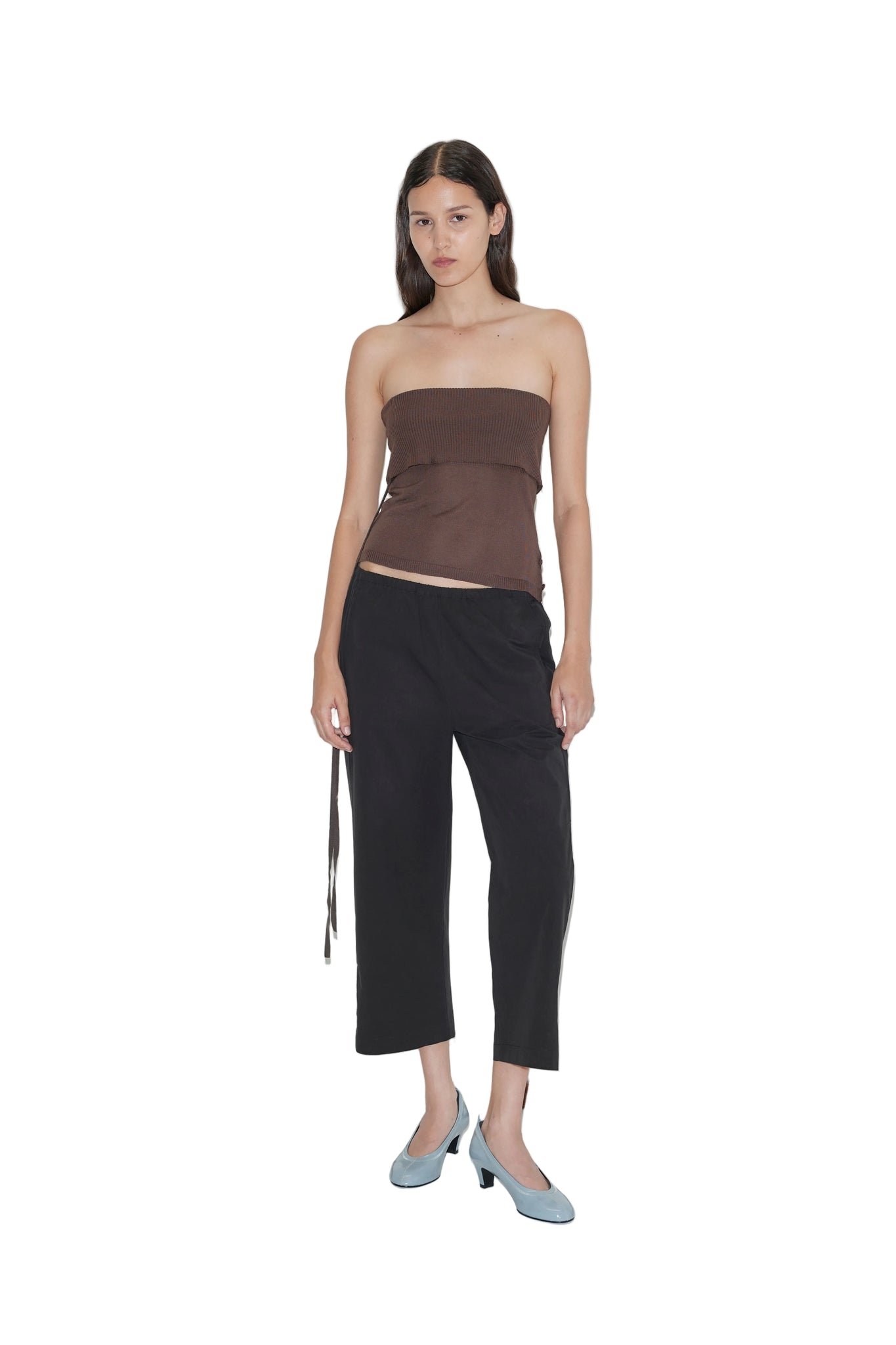 Deiji Studios Capri Pant in Black