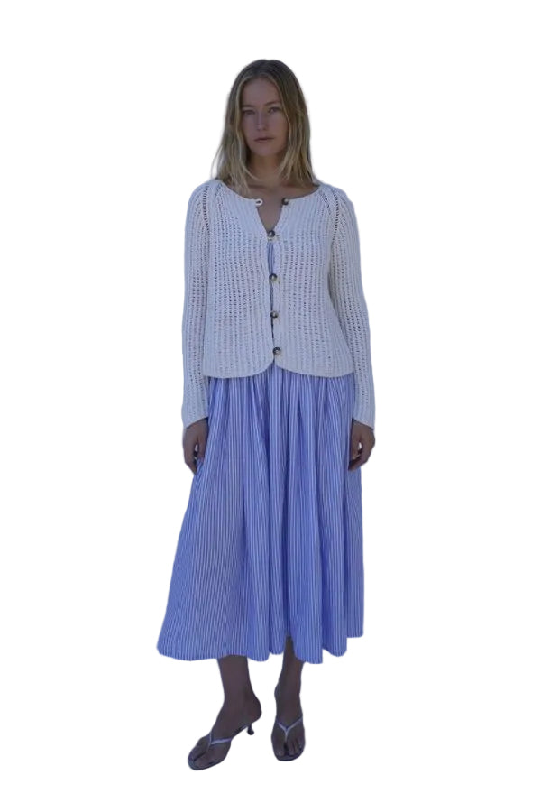 Emma Rothkopf Cleo Cardigan in Salt