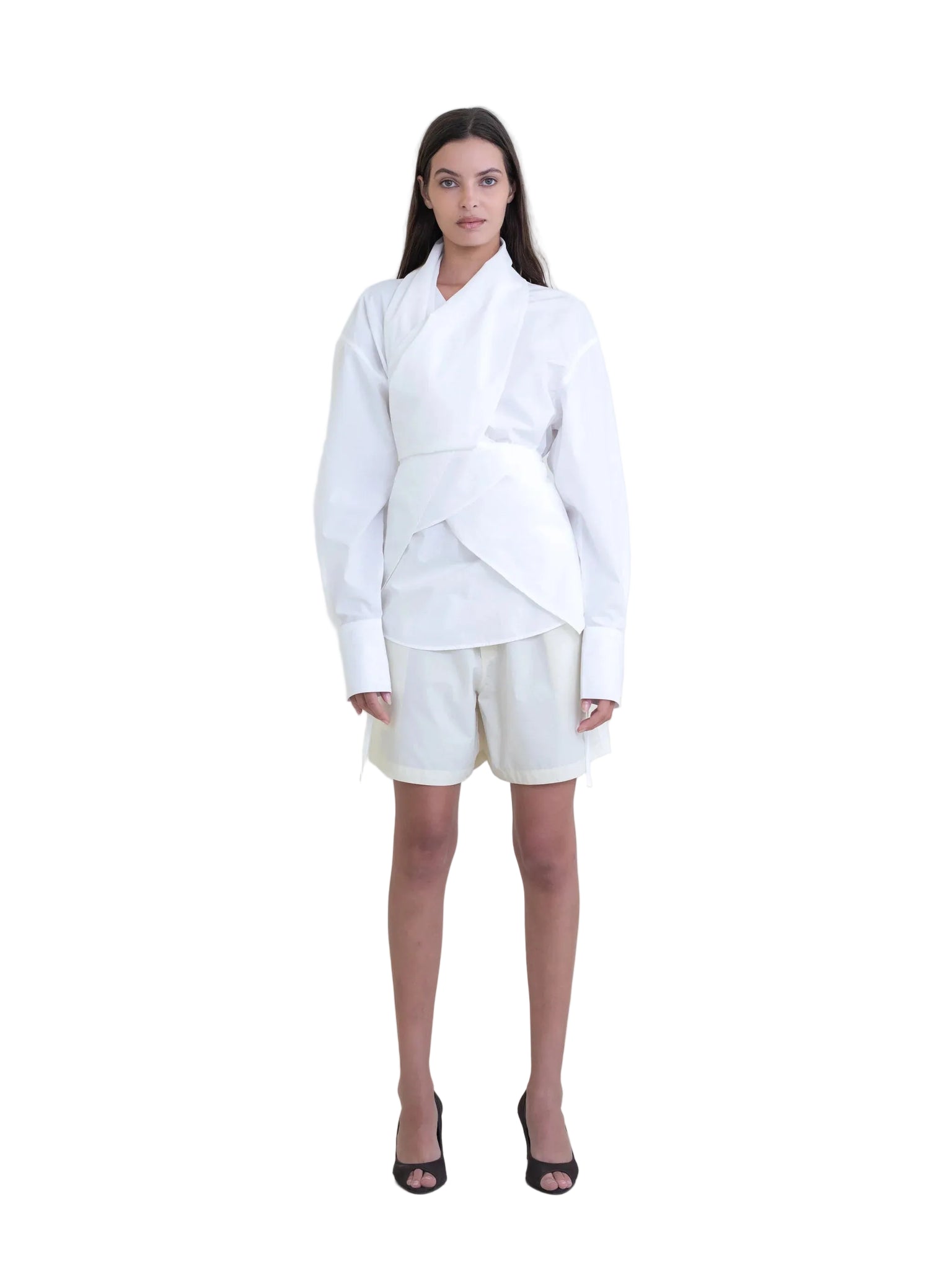 BELLE ANNA Leandra Shirt in White