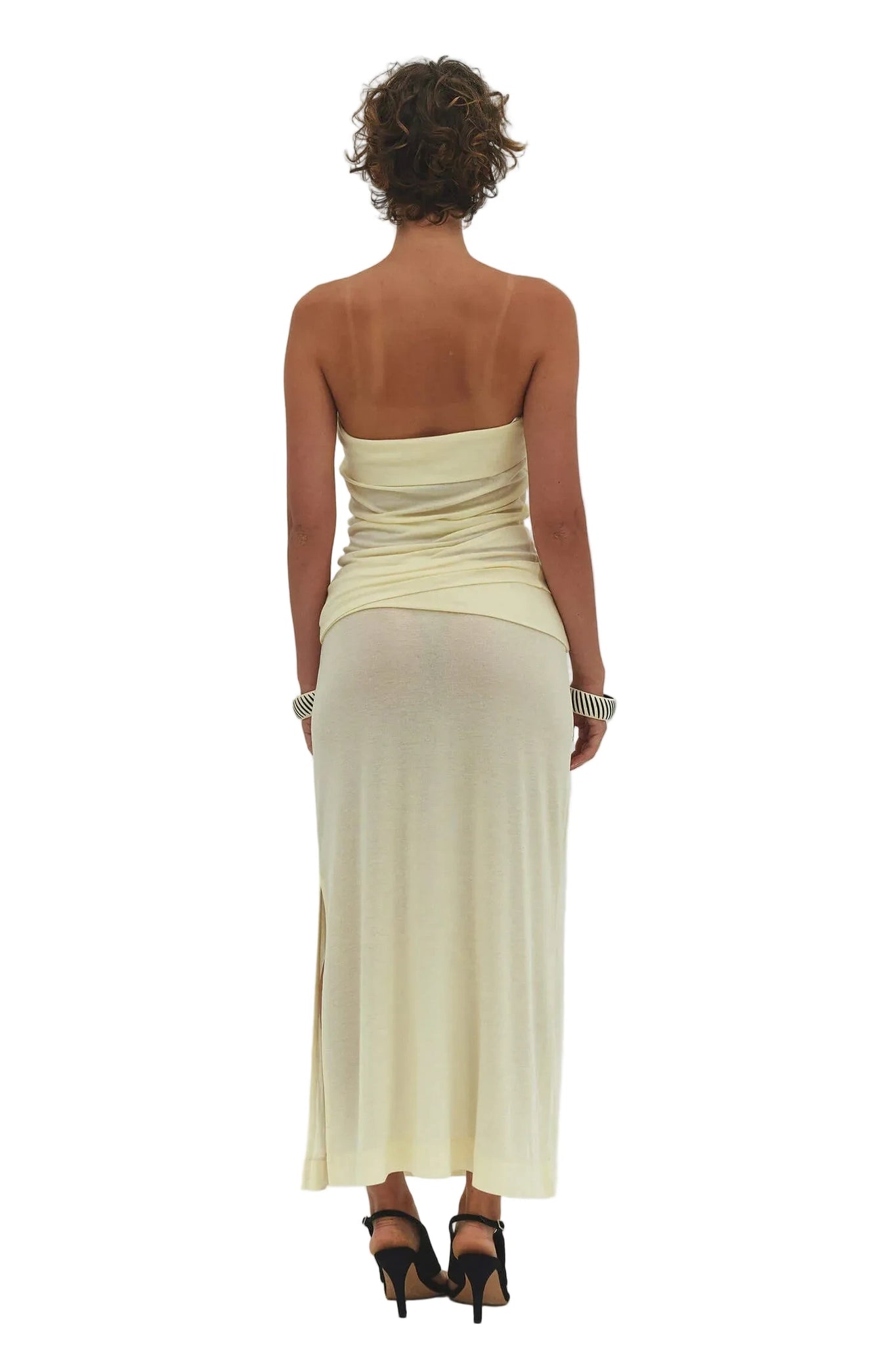 Find Me Now Sori Maxi Skirt in Butter