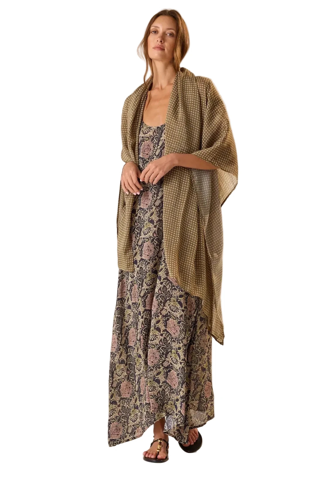 Natalie Martin Heather Maxi Dress in Botanica Dusk