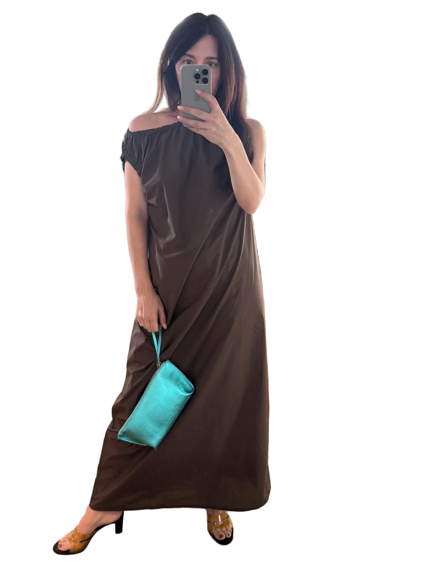 Rachel Comey Triangle Pouch in Turquoise