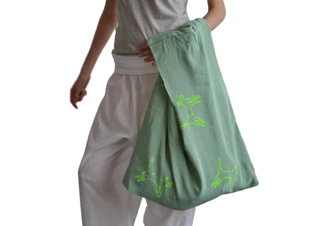 Everyone's Mother Dog Tote in Seaweed