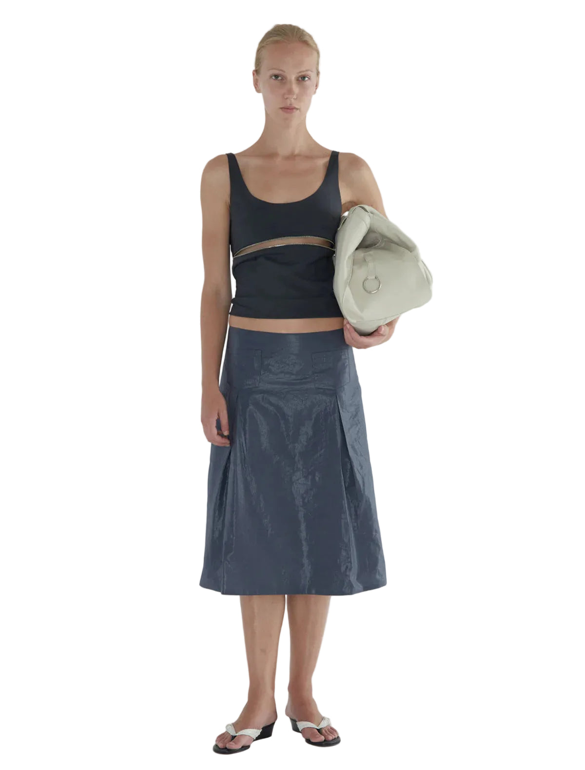 Paloma Wool Dimi Skirt in Navy