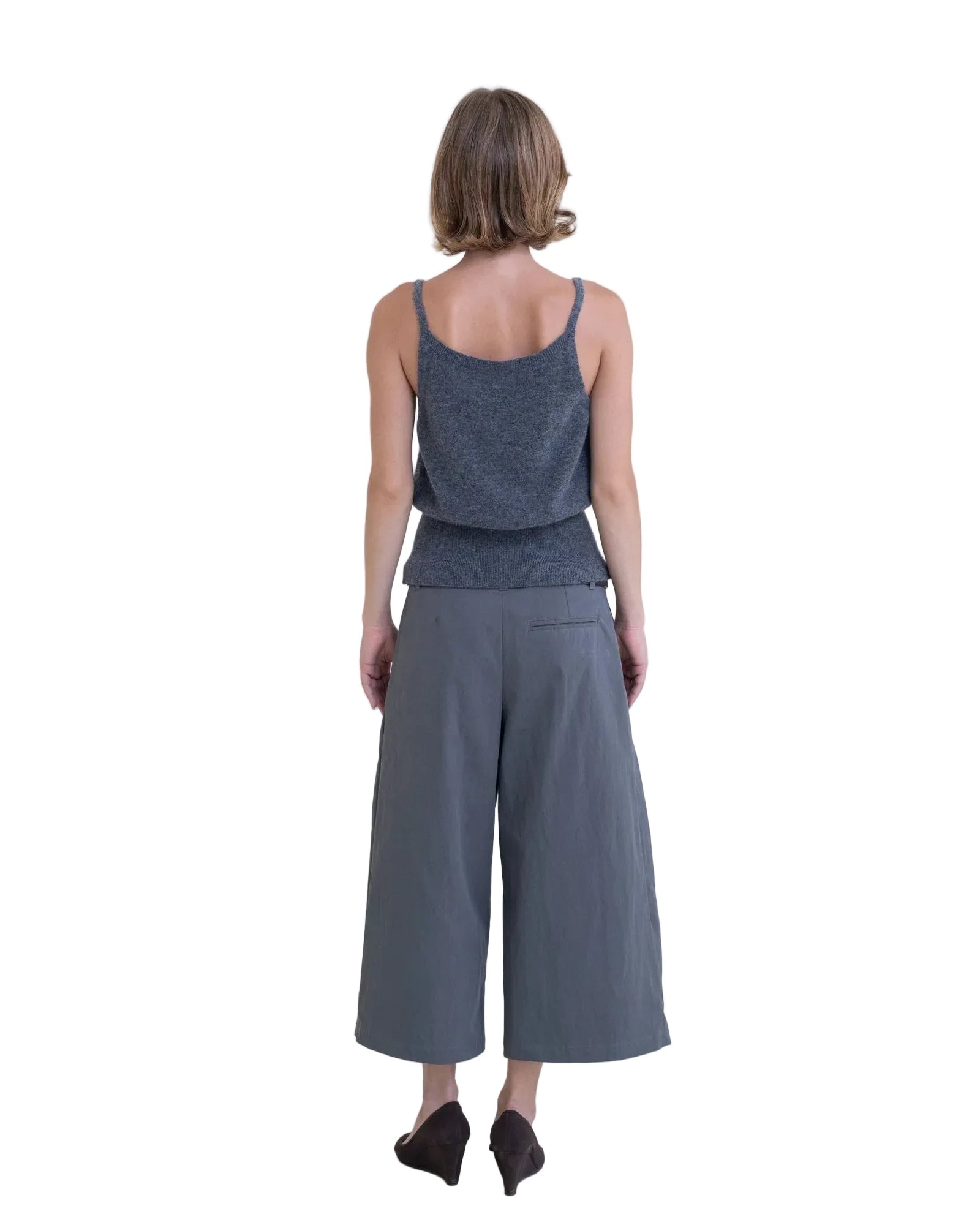 Belle Anna Terrace Top in Grey