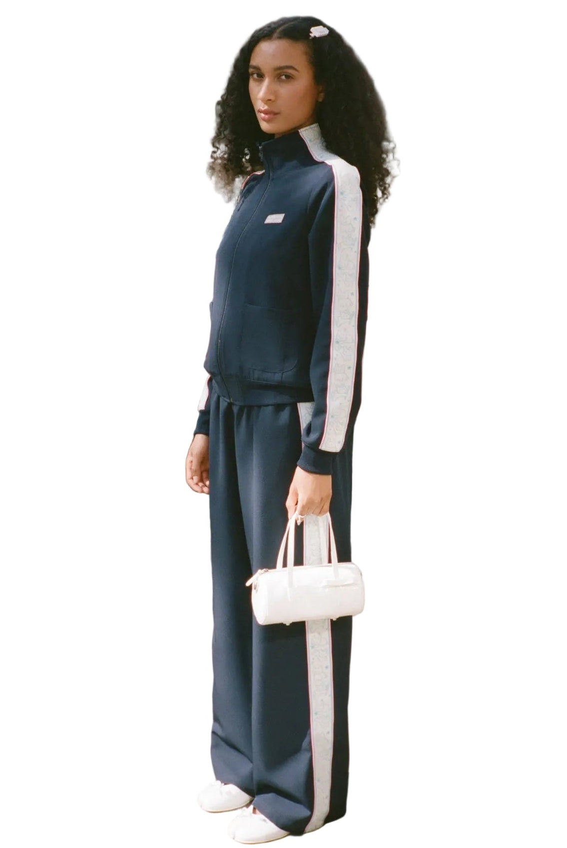 Sandy Liang Broome Pant in Navy