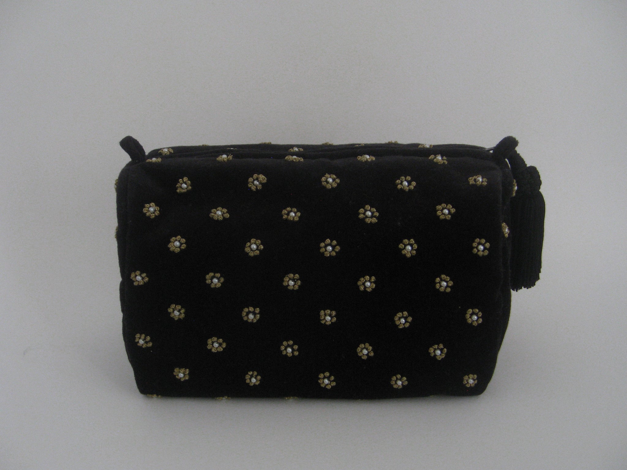 Shannon Bond Venezia Cosmetic Bag in Black