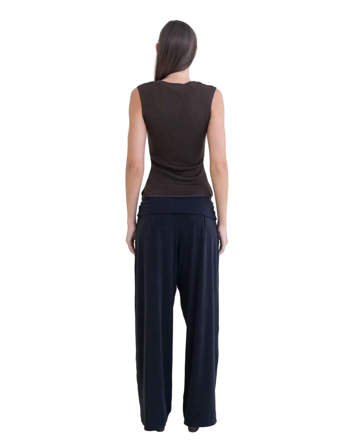 Belle Anna Morning Top in Dark Brown
