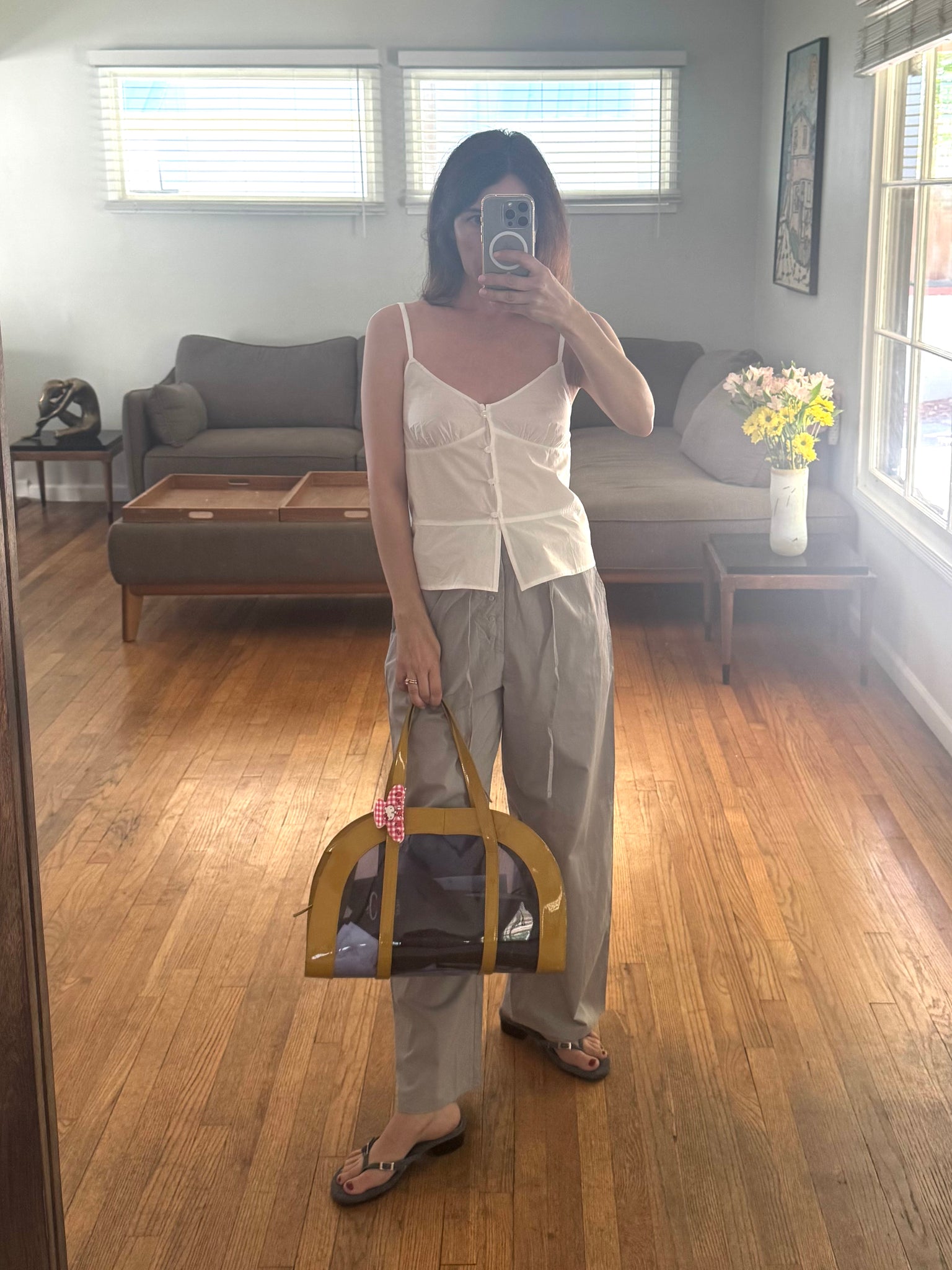 Deiji Studios Two Band Pant in Cornflower