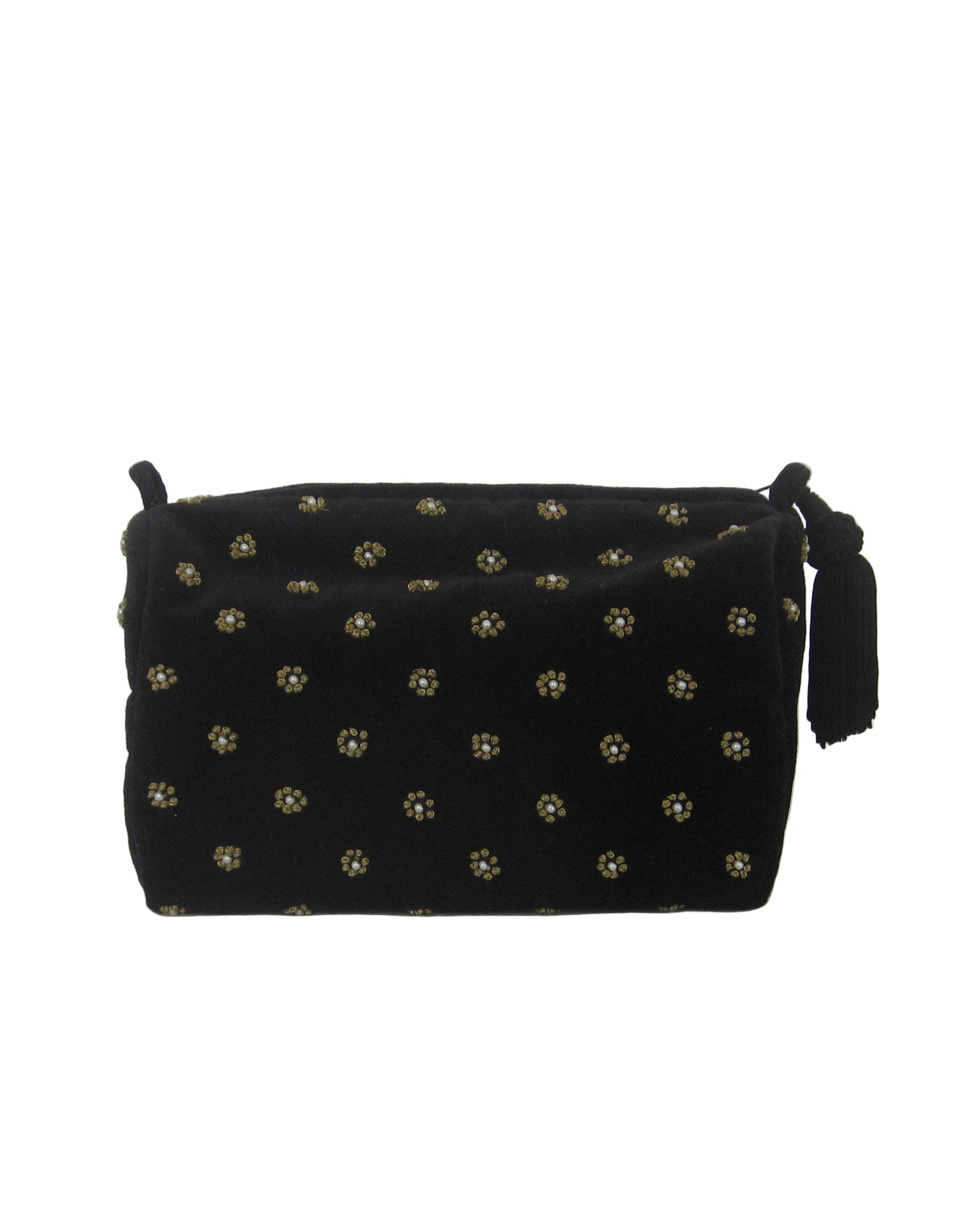 Shannon Bond Venezia Cosmetic Bag in Black