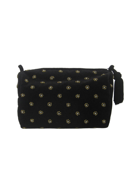 Shannon Bond Venezia Cosmetic Bag in Black