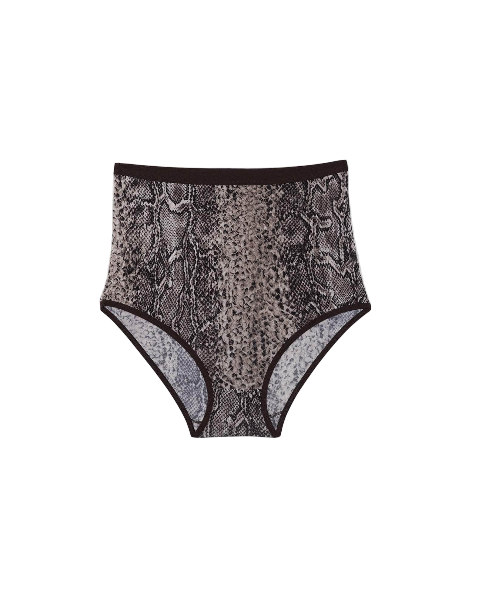 Baserange Highwaist Bell Underwear in Snake