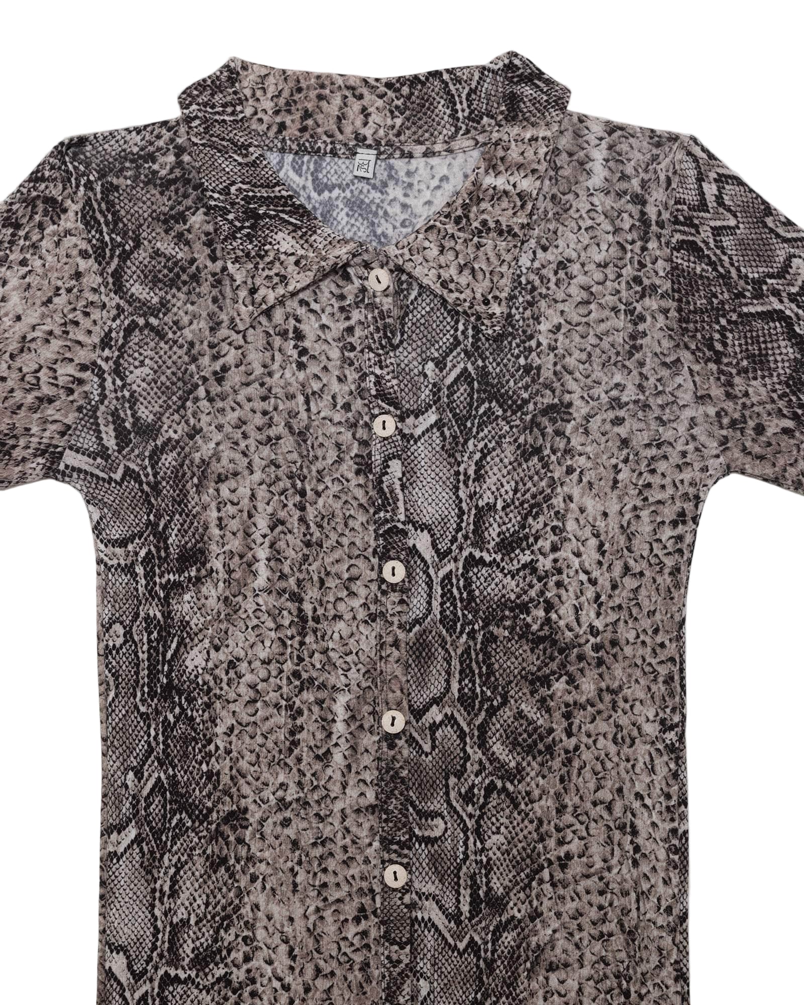 Baserange Cosme Shirt in Snake