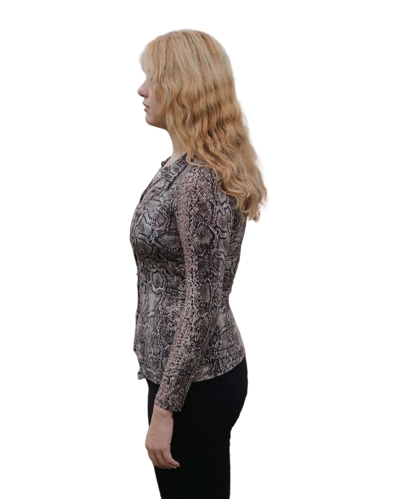 Baserange Cosme Shirt in Snake