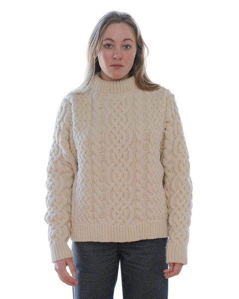 Baserange Lens Sweater in Chaume Sand