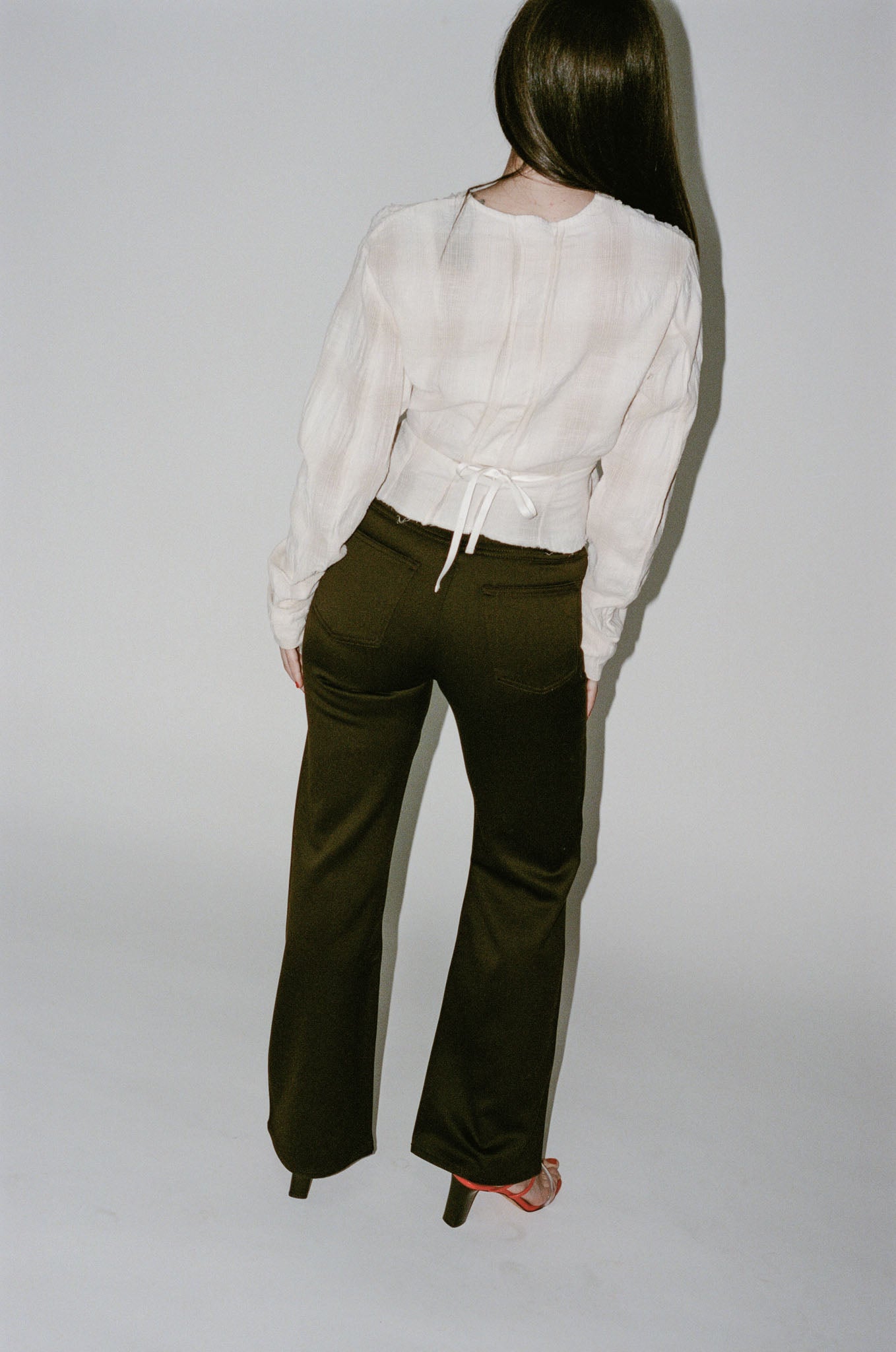 Our Legacy Boot Cut Pant in Brown