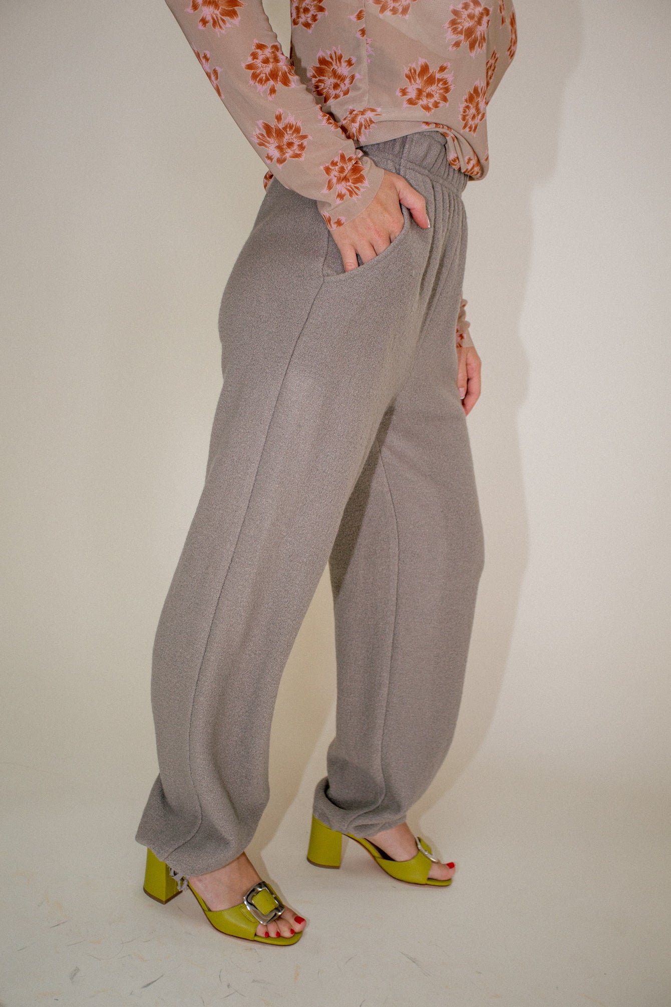 No.6 Broome Pant in Gray